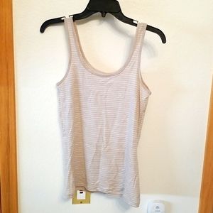 Icebreaker striped tank top
